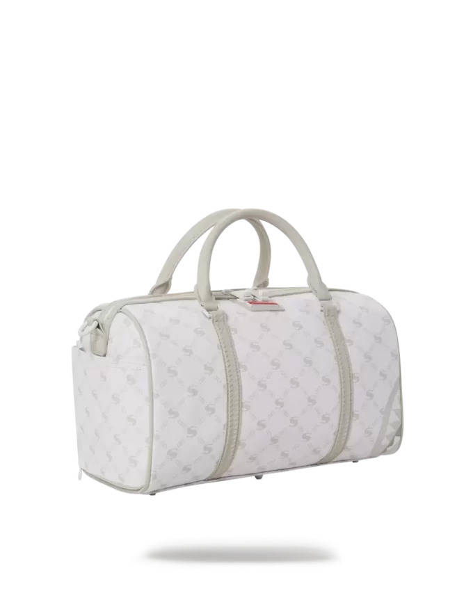 MONEY PATTERN POWDER MINI DUFFLE MONEY PATTERN POWDER MINI DUFFLE