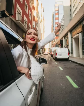 MONEY PATTERN POWDER SAVVY CROSSBODY