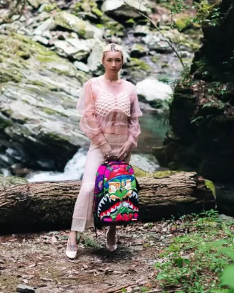 MONEYBEAR MEAN LEAN SHARK MACHINE BACKPACK