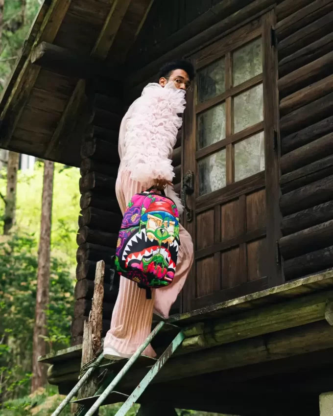 MONEYBEAR MEAN LEAN SHARK MACHINE BACKPACK MONEYBEAR MEAN LEAN SHARK MACHINE BACKPACK