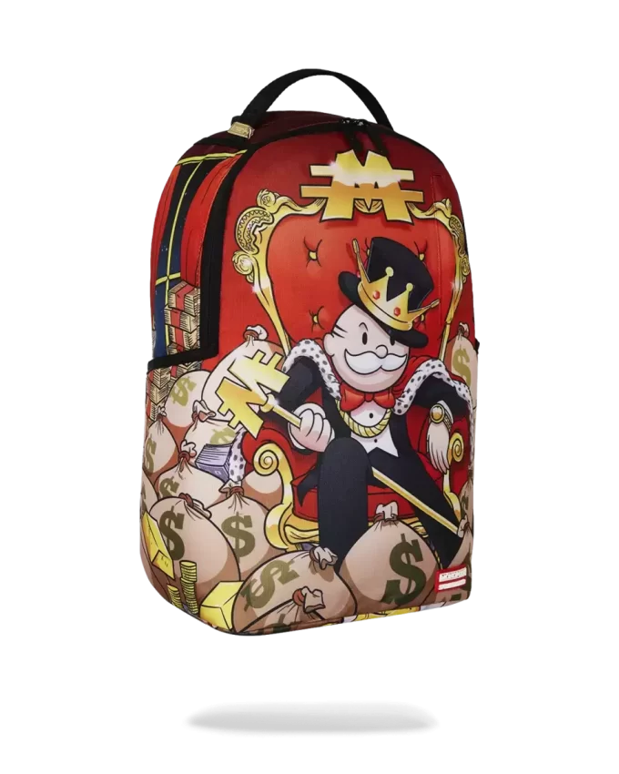 MONOPOLY GOLD EMPIRE THRONE BACKPACK MONOPOLY GOLD EMPIRE THRONE BACKPACK