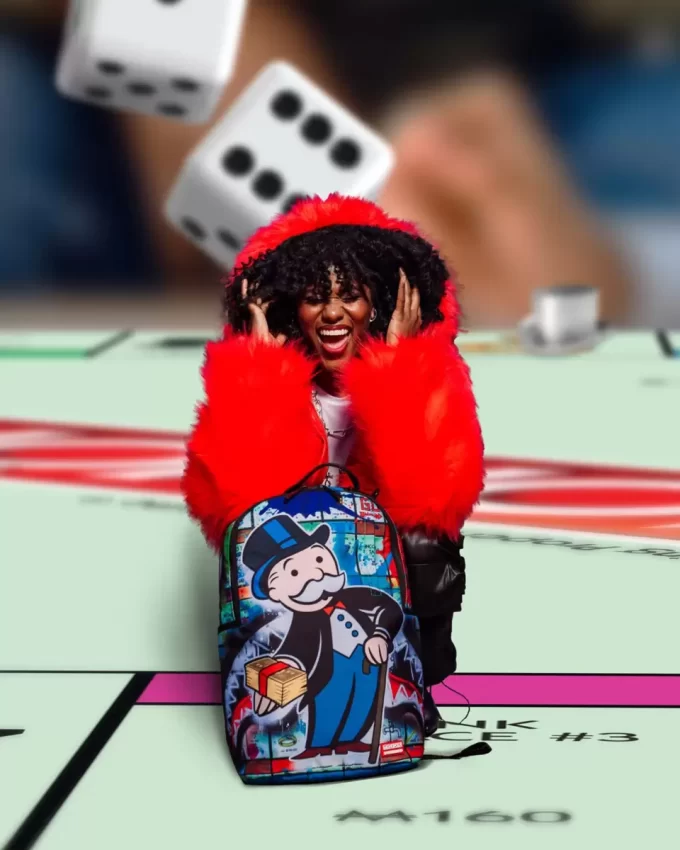 MONOPOLY MONEY MOVES BACKPACK MONOPOLY MONEY MOVES BACKPACK