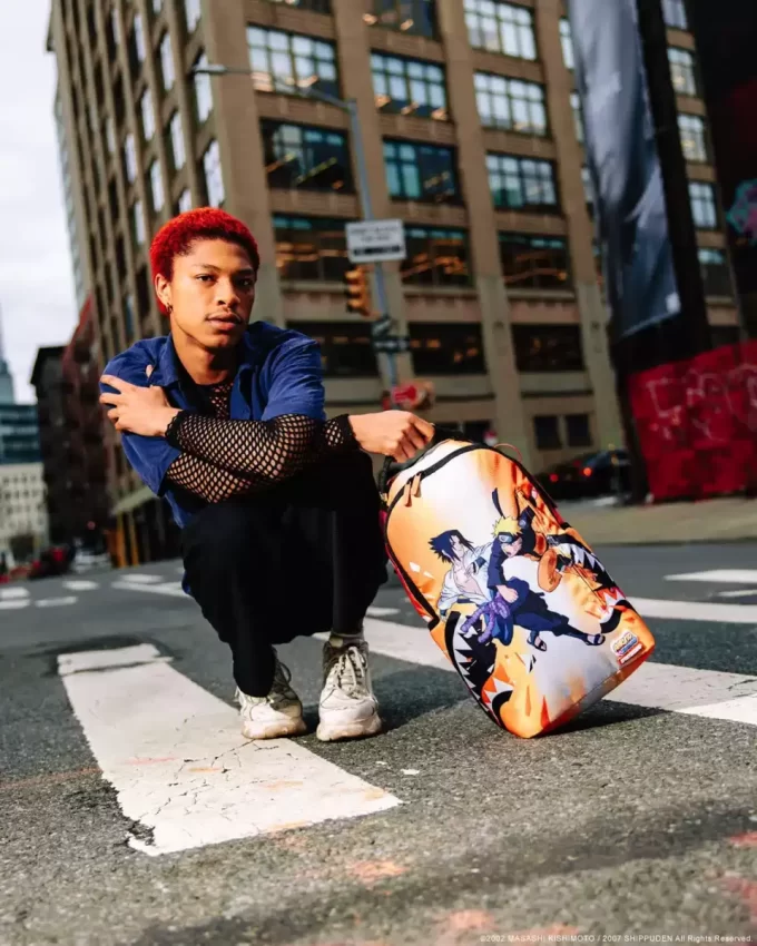 NARUTO VS SASUKE SHATTER DLXSR BACKPACK NARUTO VS SASUKE SHATTER DLXSR BACKPACK