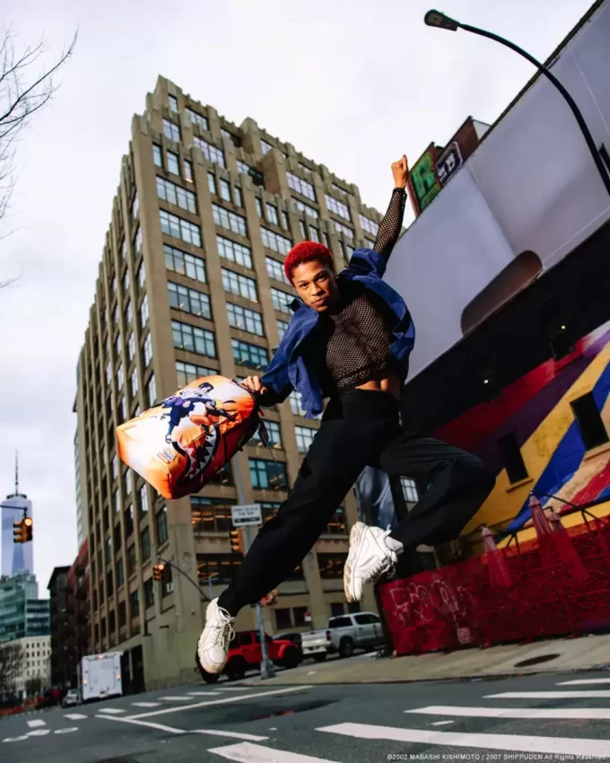 NARUTO VS SASUKE SHATTER DLXSR BACKPACK NARUTO VS SASUKE SHATTER DLXSR BACKPACK