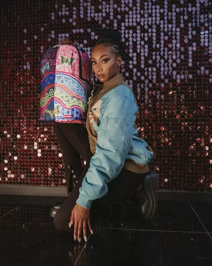 NEON BUTTERFLY BACKPACK NEON BUTTERFLY BACKPACK