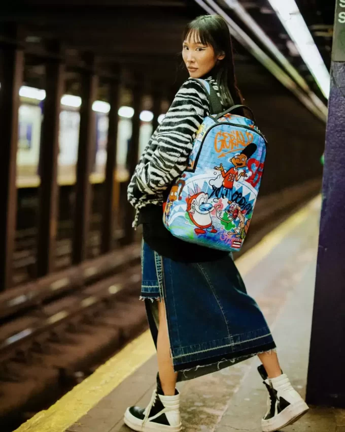 NICK 90S CREW STANDING OUT DLXSR BACKPACK NICK 90S CREW STANDING OUT DLXSR BACKPACK