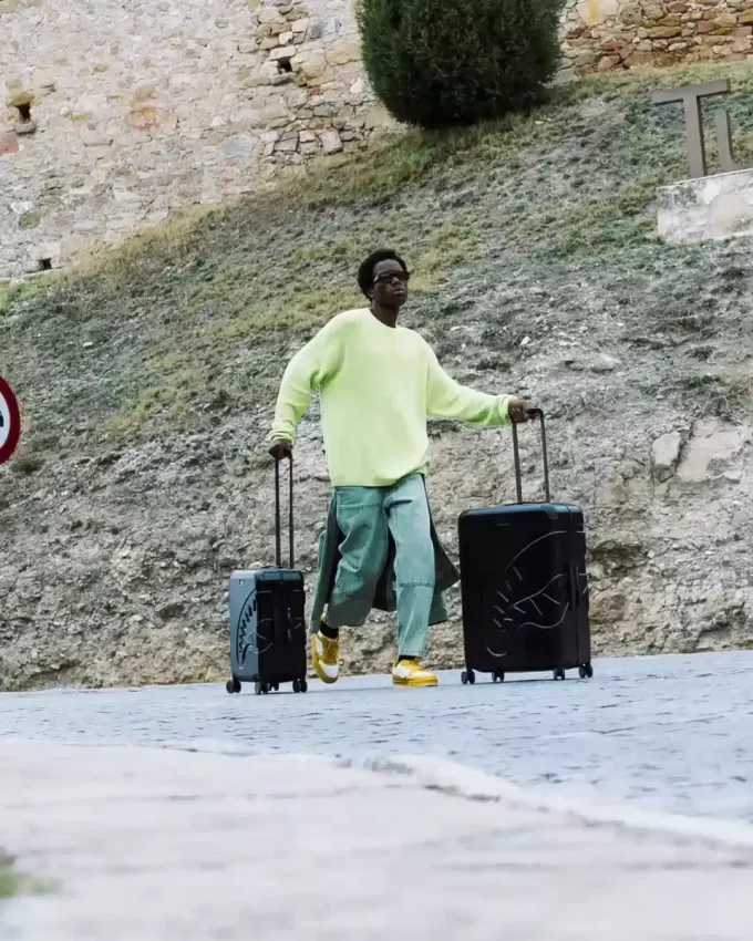 NIGHTSHARKS WORLDWIDE SHARKITECTURE FULL SIZE LUGGAGE NIGHTSHARKS WORLDWIDE SHARKITECTURE FULL SIZE LUGGAGE