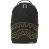 NOIR QUILT GOLD CHAIN SHARK BACKPACK (DLXV) NOIR QUILT GOLD CHAIN SHARK BACKPACK (DLXV)