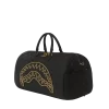 NOIR QUILT GOLD CHAIN SHARK DUFFLE