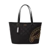 NOIR QUILT GOLD CHAIN SHARK TOTE NOIR QUILT GOLD CHAIN SHARK TOTE