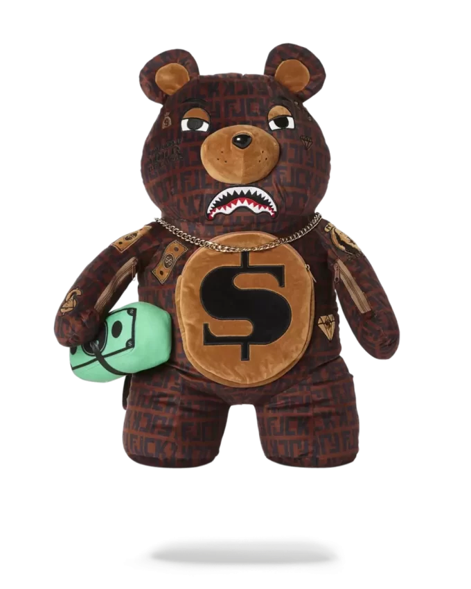 OFFENDED MONEYBEAR TEDDYBEAR BACKPACK OFFENDED MONEYBEAR TEDDYBEAR BACKPACK