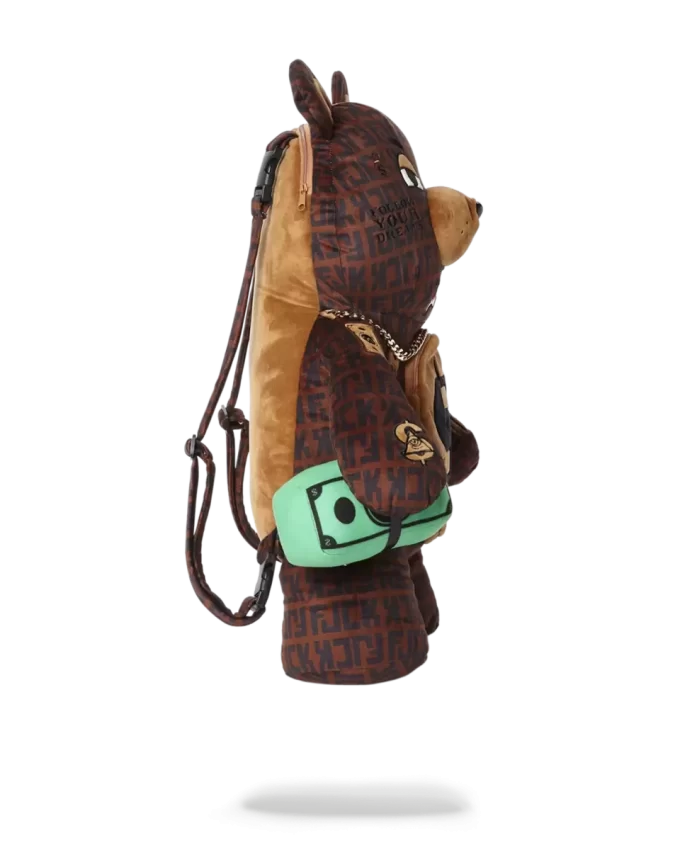 OFFENDED MONEYBEAR TEDDYBEAR BACKPACK OFFENDED MONEYBEAR TEDDYBEAR BACKPACK
