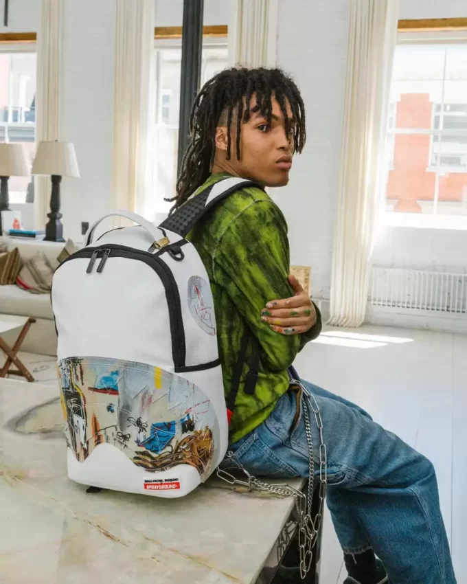 OFFICIAL BASQUIAT ACQUE PERICOLOSE 1981 BACKPACK (DLXV) OFFICIAL BASQUIAT ACQUE PERICOLOSE 1981 BACKPACK (DLXV)