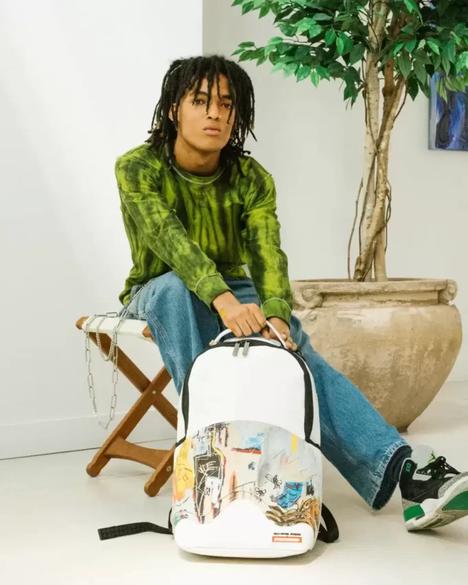 OFFICIAL BASQUIAT ACQUE PERICOLOSE 1981 BACKPACK (DLXV) OFFICIAL BASQUIAT ACQUE PERICOLOSE 1981 BACKPACK (DLXV)