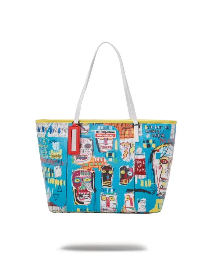 OFFICIAL BASQUIAT MITCHELL CREW 1983 TOTE OFFICIAL BASQUIAT MITCHELL CREW 1983 TOTE