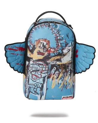 OFFICIAL BASQUIAT UNTITLED (FALLEN ANGEL) 1981 WING BACKPACK (DLXV)