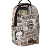 ONE PIECE WANTED SHARK POSTERS BACKPACK ONE PIECE WANTED SHARK POSTERS BACKPACK