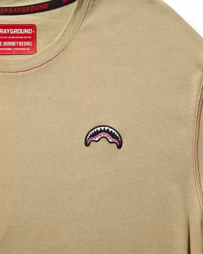 OVER SHARK T-SHIRT (SAND) OVER SHARK T-SHIRT (SAND)