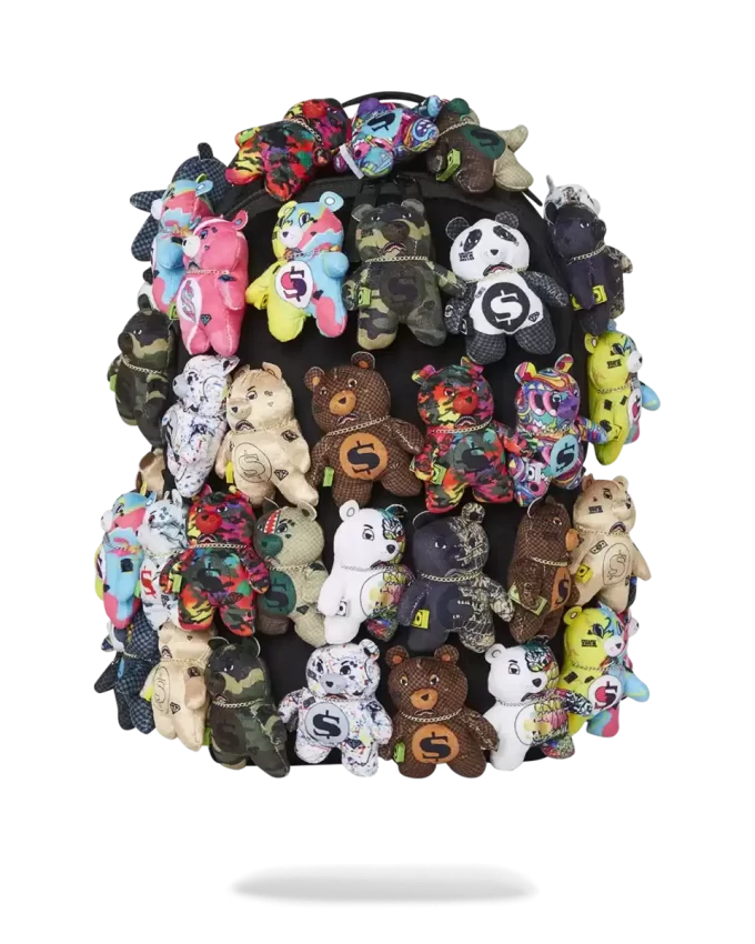 PACK OF BEARS REAL PLUSH BEARS RUNWAY PIECE BACKPACK – SUPER EXCLUSIVE PACK OF BEARS REAL PLUSH BEARS RUNWAY PIECE BACKPACK – SUPER EXCLUSIVE