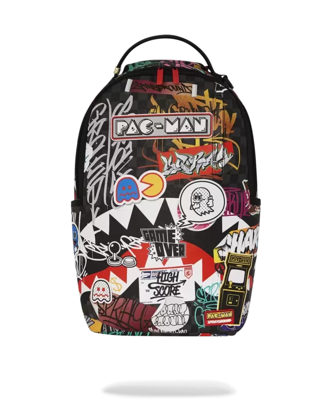 PACMAN LEVELED-UP ART BACKPACK PACMAN LEVELED-UP ART BACKPACK