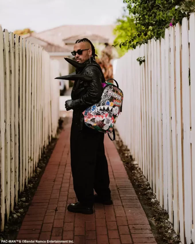 PACMAN LEVELED-UP ART BACKPACK PACMAN LEVELED-UP ART BACKPACK