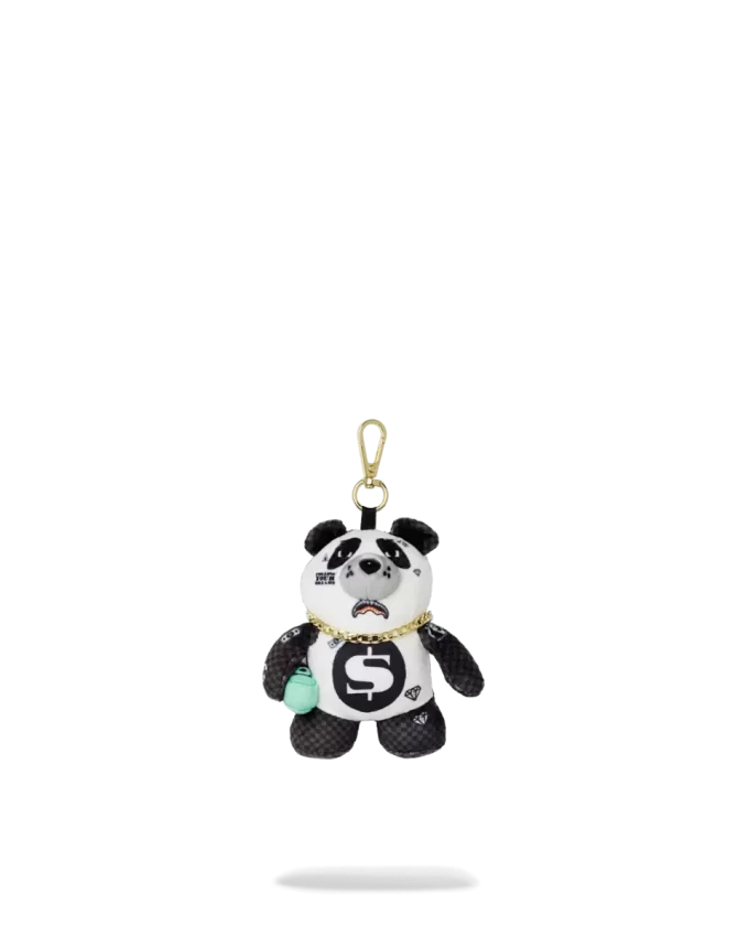 PANDA SKI MASK BEAR KEYCHAIN