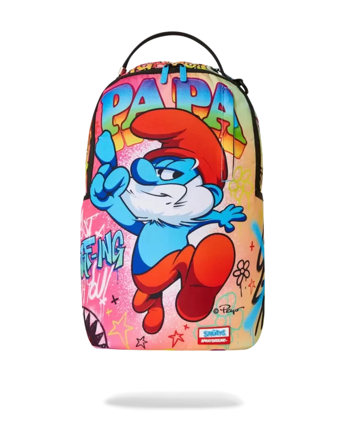 PAPA SMURF ON THE RUN BACKPACK PAPA SMURF ON THE RUN BACKPACK