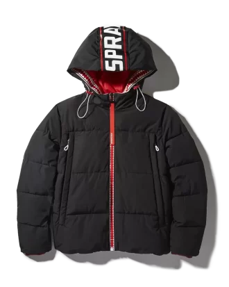 PATCH GRAFFITI PUFFER JACKET