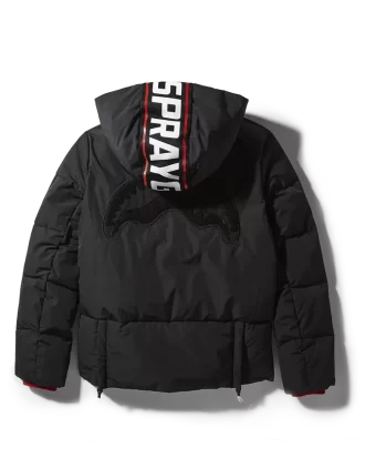 PATCH GRAFFITI PUFFER JACKET