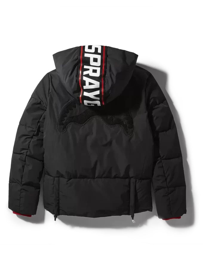 PATCH GRAFFITI PUFFER JACKET