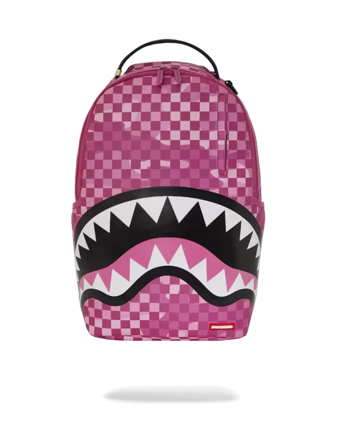 PINK CAMOCHECK BACKPACK PINK CAMOCHECK BACKPACK
