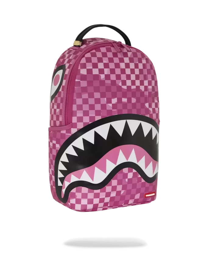 PINK CAMOCHECK BACKPACK PINK CAMOCHECK BACKPACK