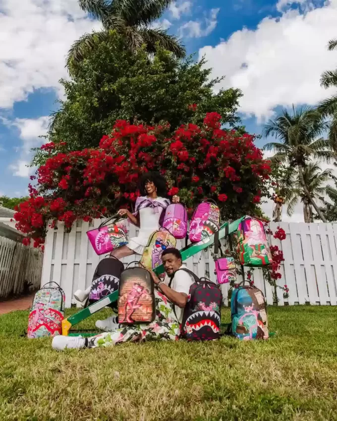 PINK PANTHER DIAMOND BITE BACKPACK PINK PANTHER DIAMOND BITE BACKPACK