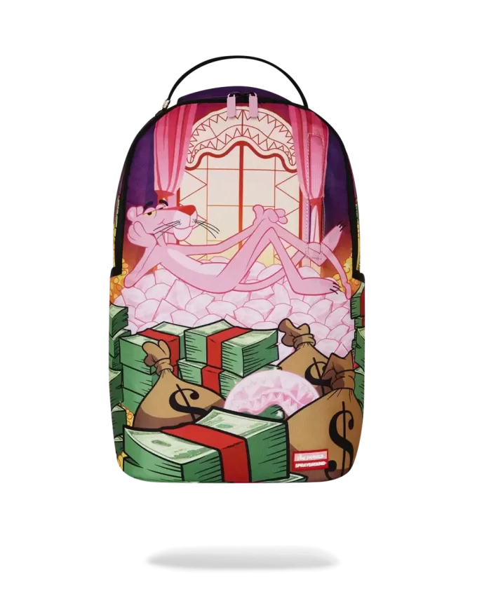 PINK PANTHER FORTRESS OF MONEY-TUDE BACKPACK PINK PANTHER FORTRESS OF MONEY-TUDE BACKPACK
