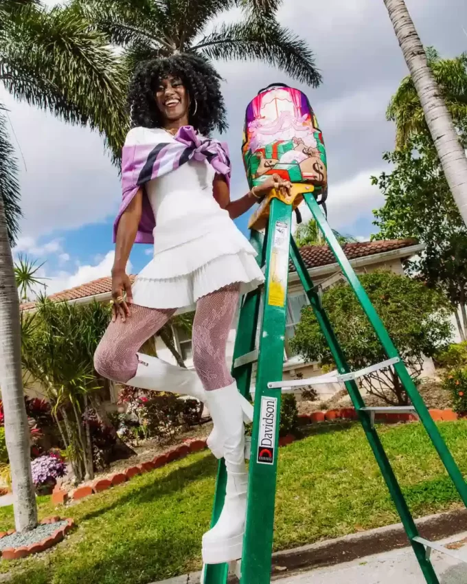 PINK PANTHER FORTRESS OF MONEY-TUDE BACKPACK PINK PANTHER FORTRESS OF MONEY-TUDE BACKPACK