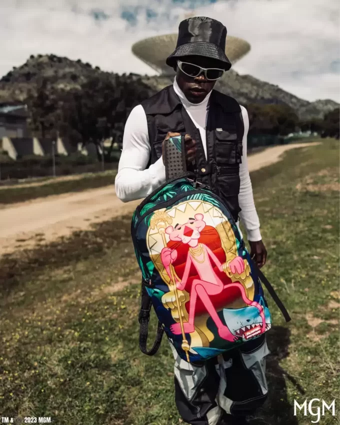 PINK PANTHER HEAVY LIES THE CROWN BACKPACK PINK PANTHER HEAVY LIES THE CROWN BACKPACK