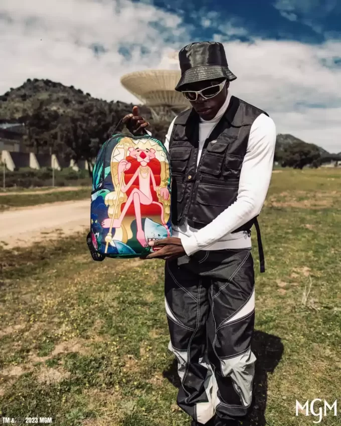 PINK PANTHER HEAVY LIES THE CROWN BACKPACK PINK PANTHER HEAVY LIES THE CROWN BACKPACK