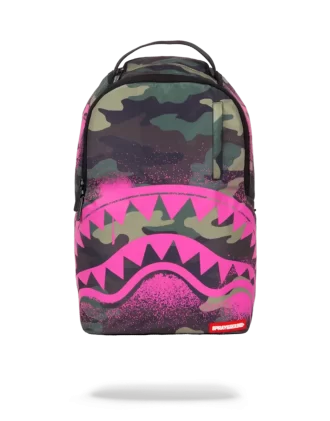 PINK STENCIL SHARK CAMO