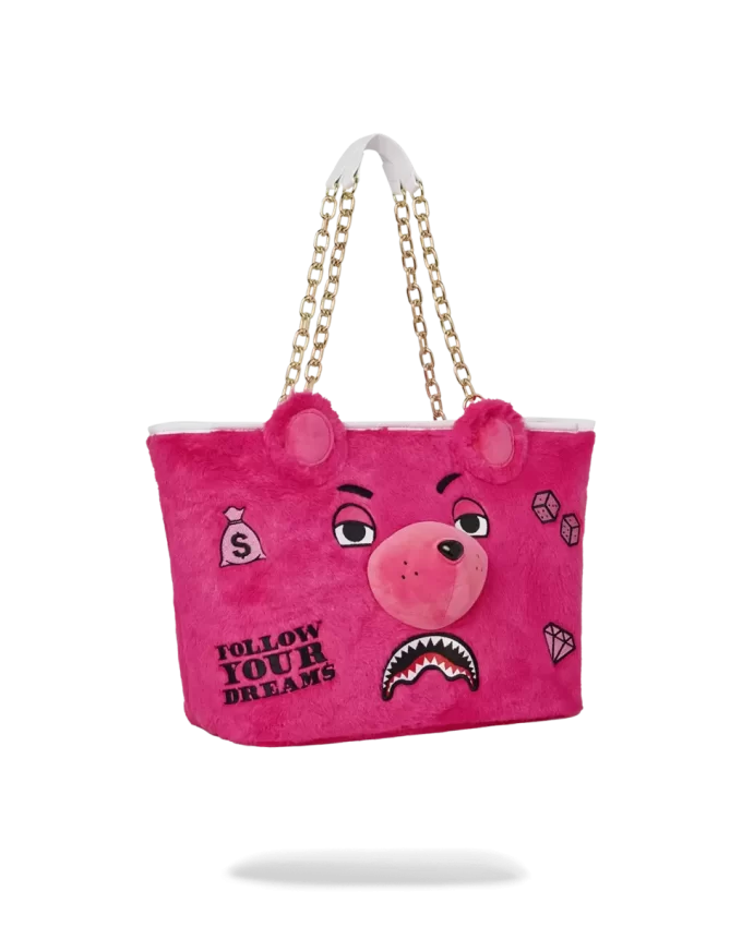 PLUSH MONEYBEAR TOTE (PINK) PLUSH MONEYBEAR TOTE (PINK)