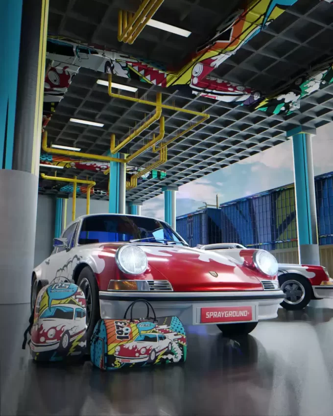 PORSCHE 1972 COLLAB DUFFLE (ONLY 1,911 UNITS MADE) PORSCHE 1972 COLLAB DUFFLE (ONLY 1,911 UNITS MADE)