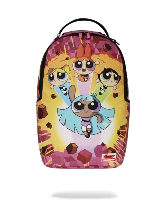 POWERPUFF BUSTIN THRU DLXSV BACKPACK