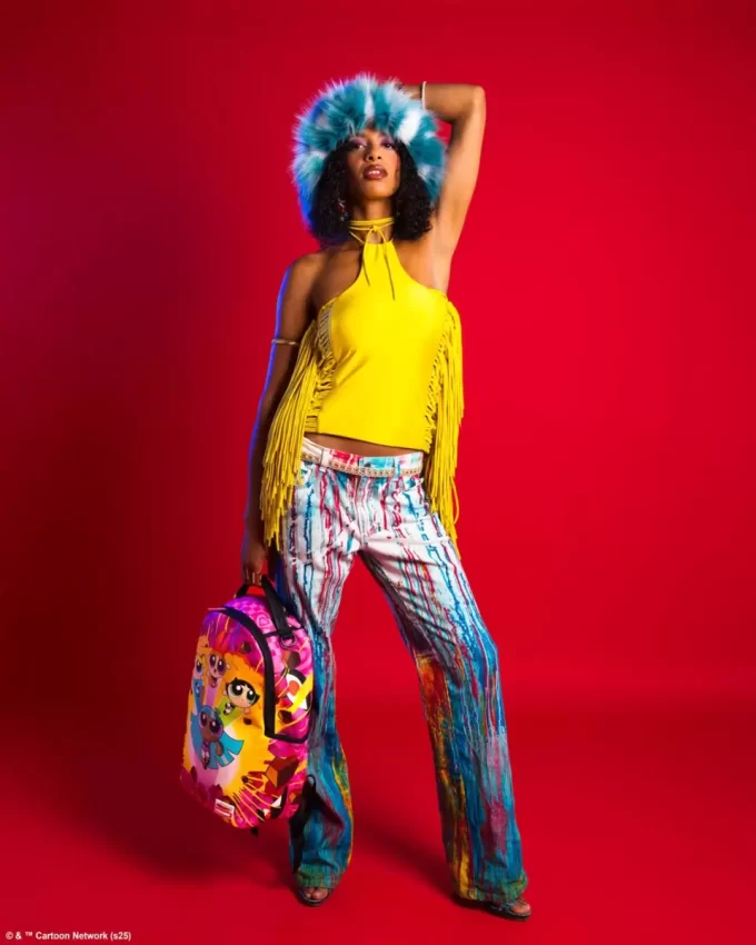 POWERPUFF BUSTIN THRU DLXSV BACKPACK POWERPUFF BUSTIN THRU DLXSV BACKPACK