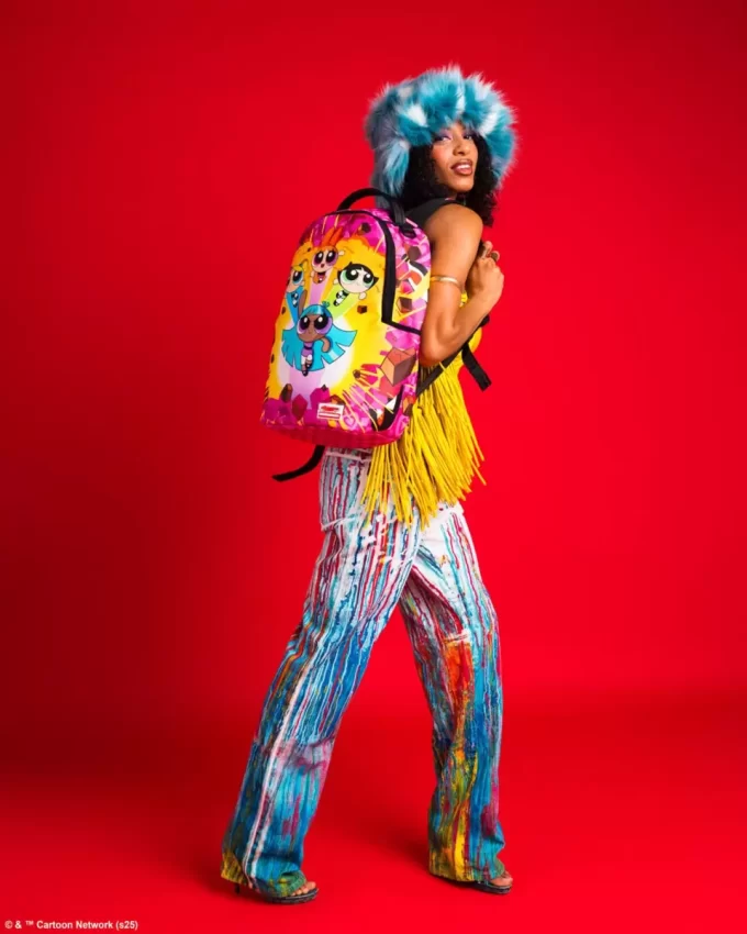 POWERPUFF BUSTIN THRU DLXSV BACKPACK POWERPUFF BUSTIN THRU DLXSV BACKPACK