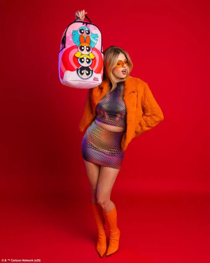 POWERPUFF GIRLS STACKED MINI BACKPACK POWERPUFF GIRLS STACKED MINI BACKPACK