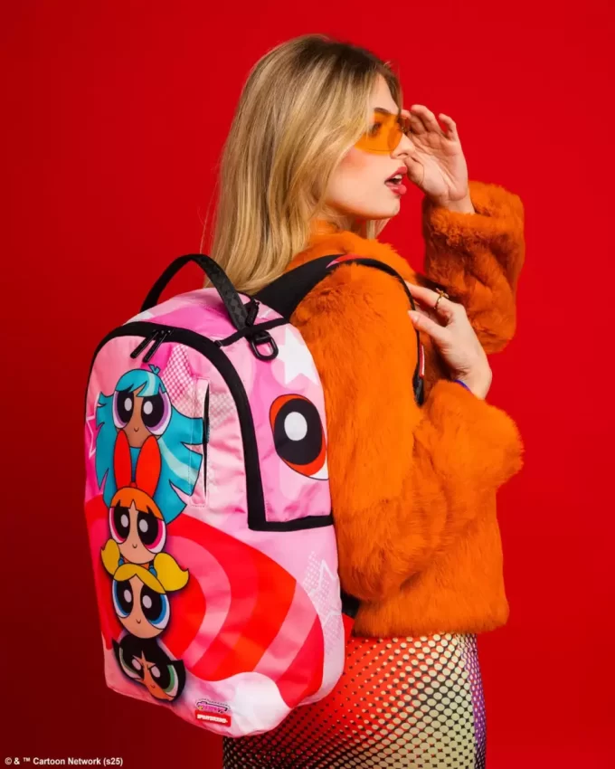 POWERPUFF GIRLS STACKED MINI BACKPACK POWERPUFF GIRLS STACKED MINI BACKPACK