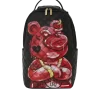 QUILT HAND PAINTED DIABLO BEAR BACKPACK (DLXV) QUILT HAND PAINTED DIABLO BEAR BACKPACK (DLXV)