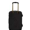 REALITY CHECK SHARKITECTURE CARRY-ON JETBLACK LUGGAGE (GOLD HARDWARE)