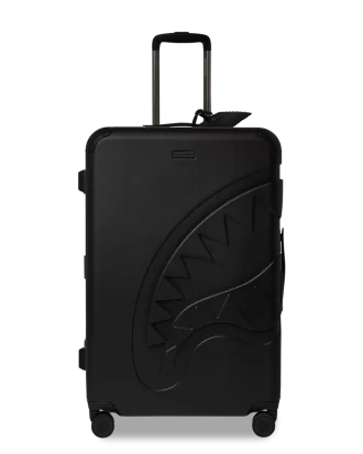 REALITY CHECK SHARKITECTURE FULL-SIZE JETBLACK LUGGAGE (GUNMETAL HARDWARE)
