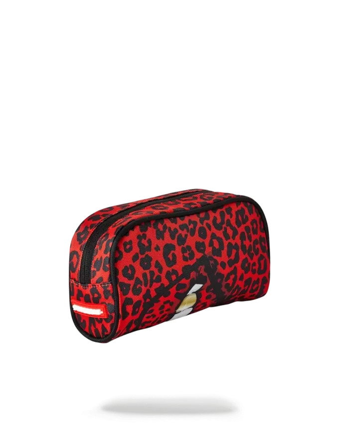 RED LEOPARD LIPS PENCIL CASE RED LEOPARD LIPS PENCIL CASE