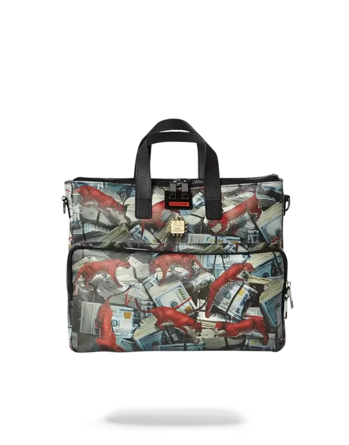 RED LEOPARD MONEY TRAVEL CASE RED LEOPARD MONEY TRAVEL CASE